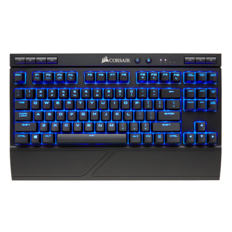 Bàn phím Corsair K63 Wireless Mx Red - Blue Led