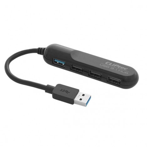 Hub USB 2.0 4 cổng Cliptec RZH353 (đen)