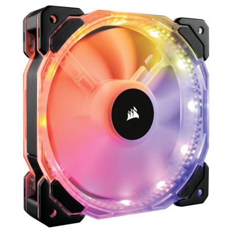 Bộ 2 Fan Corsair HD140 RGB LED CO-9050069-WW kèm Controller