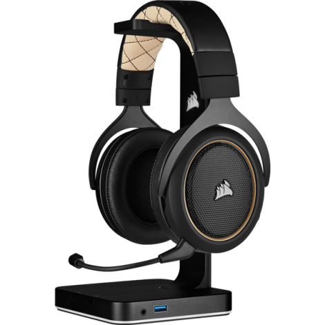 Tai nghe Corsair HS70 PRO WIRELESS SE Cream