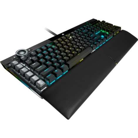 Bàn phím có dây Corsair K100 BLK-MX SPEED-RGB CH-912A014-NA