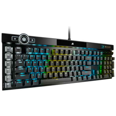 Bàn phím có dây Corsair K100 BLK-MX SPEED-RGB CH-912A014-NA