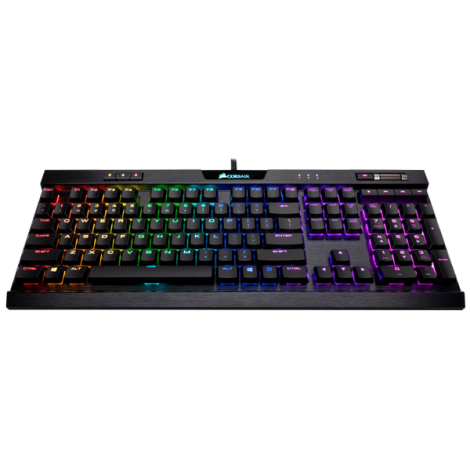 Bàn phím có dây Corsair K70 MK.2-BLK-MX Low Profile RGB Mx Speed CH-9109018-NA