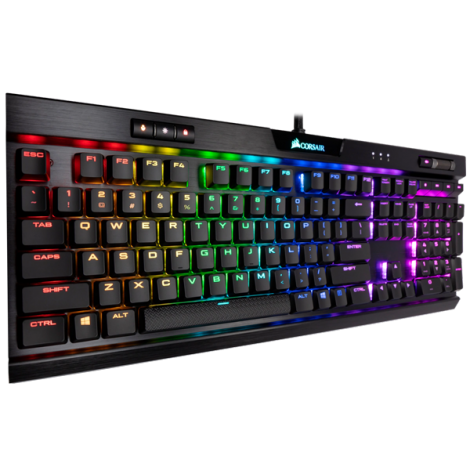 Bàn phím có dây Corsair K70 MK.2-BLK-MX Low Profile RGB Mx Speed CH-9109018-NA