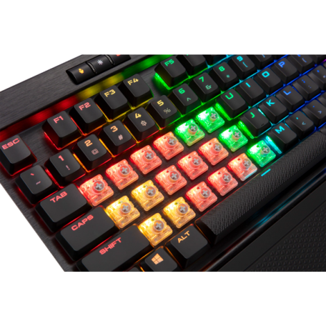 Bàn phím có dây Corsair K70 MK.2-BLK-MX Low Profile RGB Mx Speed CH-9109018-NA