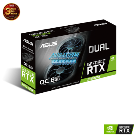 VGA ASUS DUAL-RTX2060S-O8G-EVO-V2