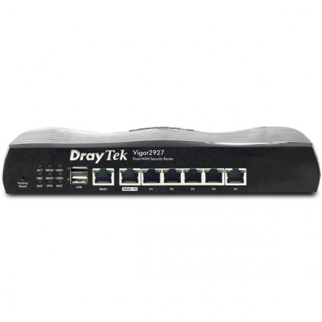 Router Cân Bằng Tải Draytek Vigor2927 (2 x GbE WAN/ 5 x GbE LAN)