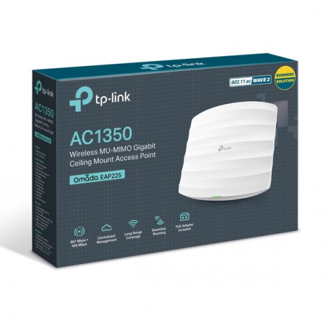 Access Point TP-Link EAP225 (1317 Mbps/ Wifi 5/ 2.4/5 GHz)