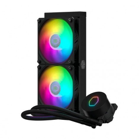 Tản nhiệt nước CPU 2 Fan Cooler Master ML240L ARGB V2 Black