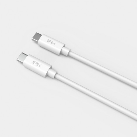Cable Feeltek USB-C sang USB-C CAC120ZZC308 dài 120cm