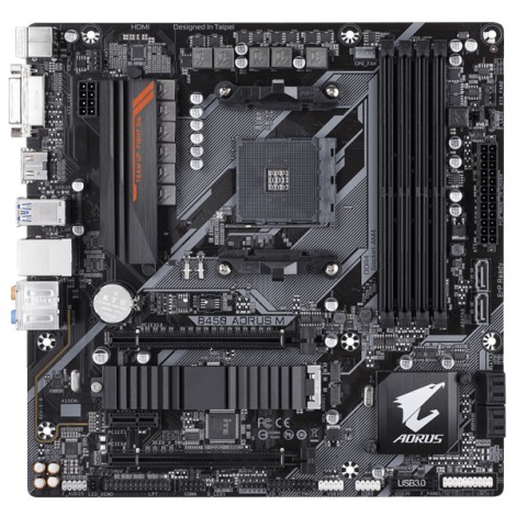 Mainboard Gigabyte B450AORUS-M