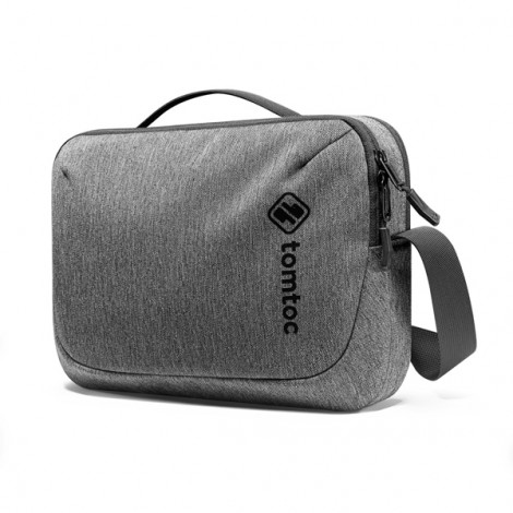 Túi đeo đa năng Tomtoc Crossbody For Tech Accessories and iPad 10.5/pro 11inch/tablet/notebook 11inch Gray H02-A01G