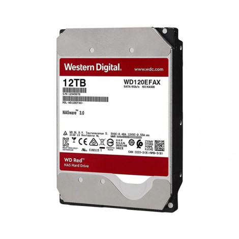 Ổ cứng HDD 12TB Western Digital WD120EFAX (Red)