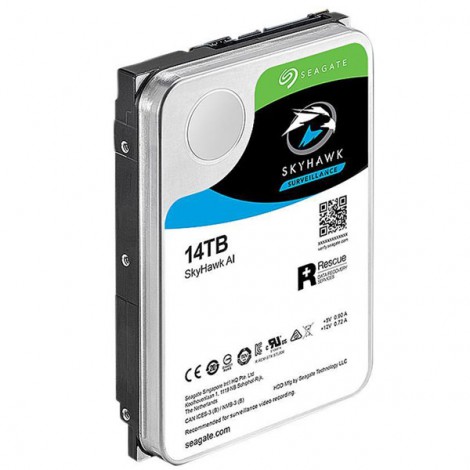 Ổ cứng HDD 14TB SEAGATE SkyHawk AI Surveillance ST14000VE0008