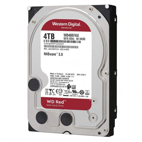 Ổ cứng HDD 4TB Western Digital WD40EFAX (Red)