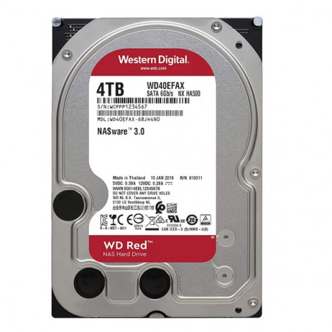 Ổ cứng HDD 4TB Western Digital WD40EFAX (Red)