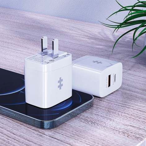 Sạc 2 cổng Hyperjuice 20W Charger Small Size HJ205