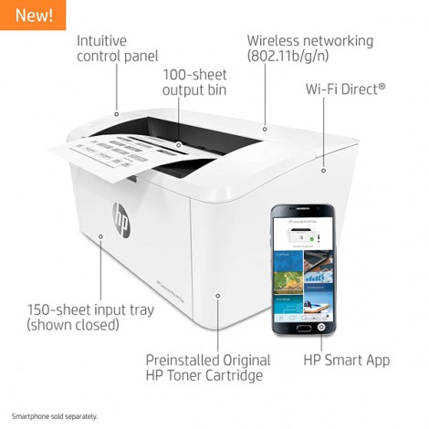 Máy in HP LaserJet Pro M15W (W2G51A)