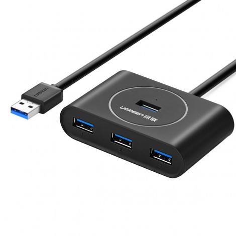 Bộ chuyển USB 3.0 4 Cổng dây dài 1m Ugreen 20291 