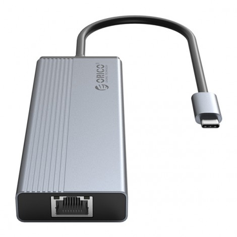 Hub USB 5 trong 1 Orico 5SXRJ-GY