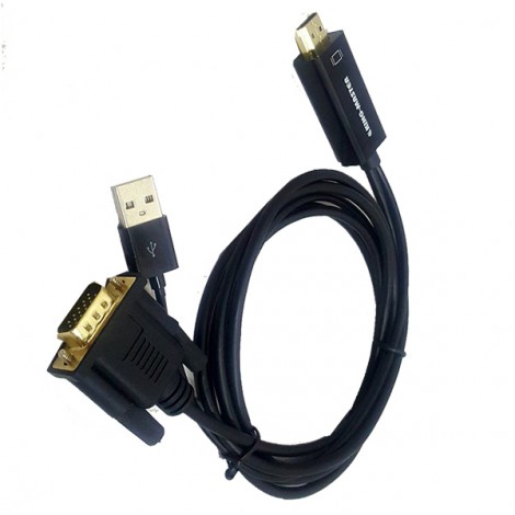 Cable HDMI sang VGA + USB KM KY-H129B