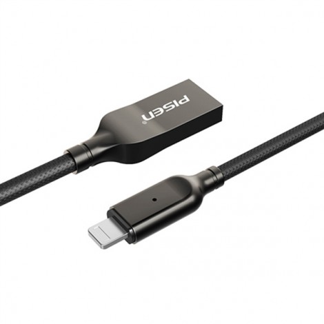 Cable PISEN Lightning Intelligent Power-Off 2.4A AL26-1200 dài 1.2m