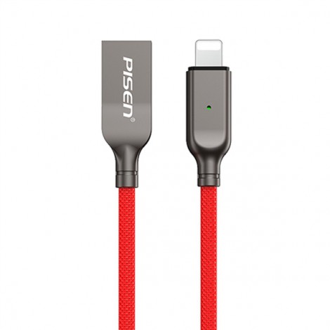 Cable PISEN Lightning Intelligent Power-Off 2.4A AL26-1200 dài 1.2m