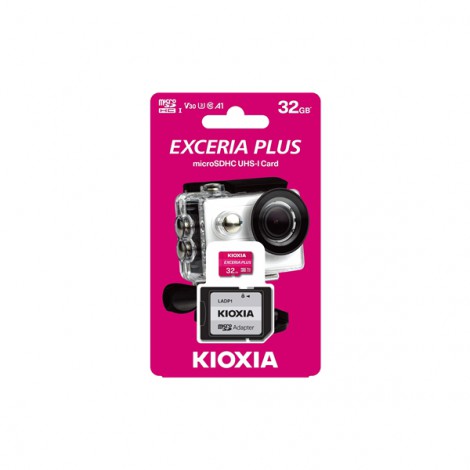 Thẻ nhớ Micro SDHC 32GB Kioxia Exceria Plus UHS-I C10-LMPL1M032GG2