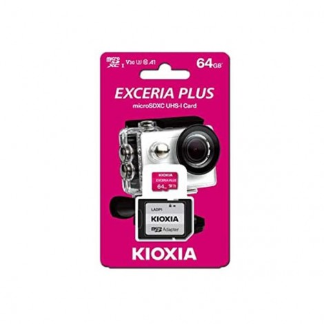 Thẻ nhớ Micro SDXC 64GB Kioxia Exceria Plus UHS-I C10-LMPL1M064GG2