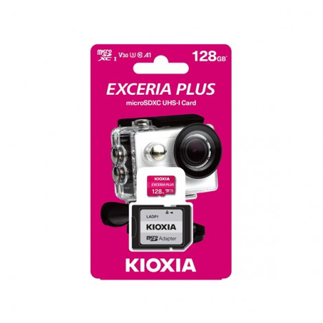 Thẻ nhớ Micro SDXC 128GB Kioxia Exceria Plus UHS-I C10-LMPL1M128GG2