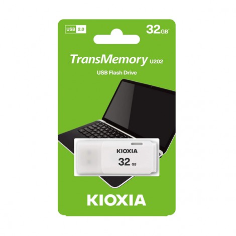 USB 32GB Kioxia 2.0 LU202W032GG4 (Trắng)