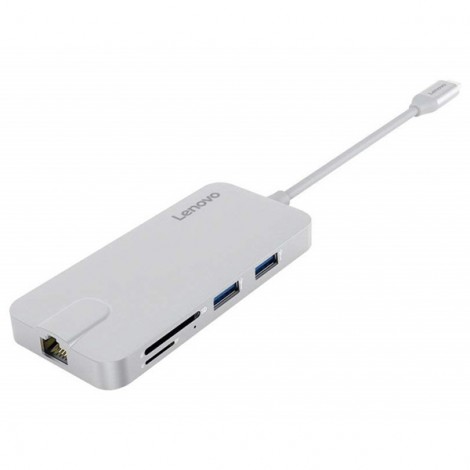 Hub Type-C -> USB (2.0/3.0)RJ45/HDMI/SD/TF Lenovo C106