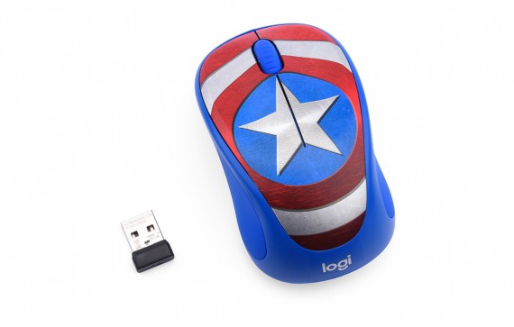 Mouse Logitech M238 Marvel Captain America