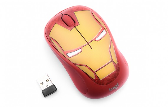 Mouse Logitech M238 Marvel Iron Man