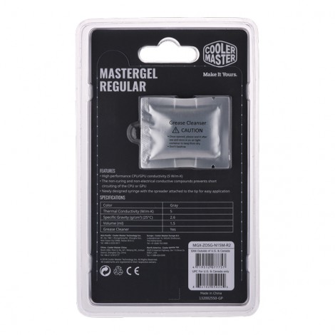 Keo tản nhiệt CoolerMaster MASTERGEL REGULAR