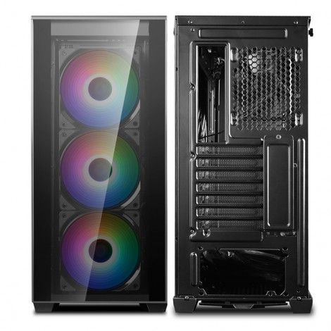 Case Deepcool Matrexx 70-RGB 3F (có sẵn 3 fan CF 120)