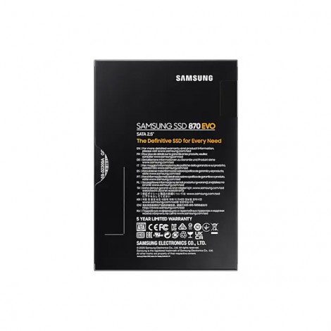 Ổ cứng SSD 500GB Samsung 870 EVO MZ-77E500BW