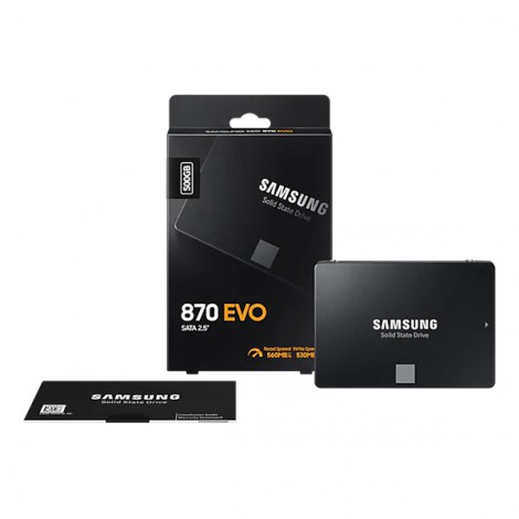 Ổ cứng SSD 500GB Samsung 870 EVO MZ-77E500BW