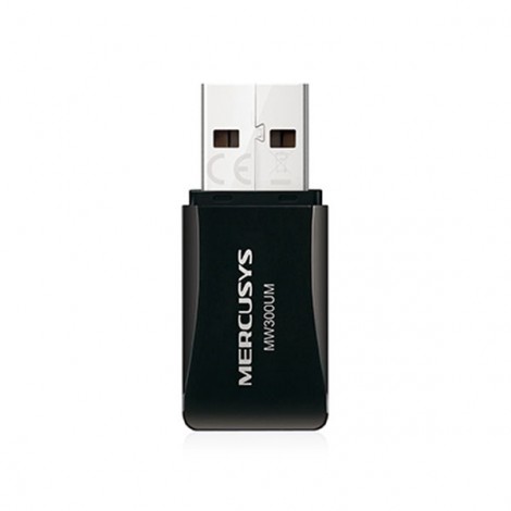 Bộ chuyển đổi USB Wi-Fi Mini Mercusys MW300UM