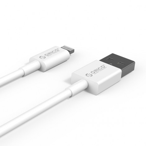 Cáp iPhone USB A to Lightning MFI Orico AL01-10-WH dài 1m