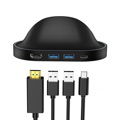 Dock chuyển đổi điện thoại Type C sang Cổng HDMI/2*USB 3.0/TYPE C Orico XC-402