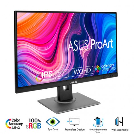 Màn hình LCD ASUS PA278QV (27 inch/ 2560 x 1440/ 350 cd/m2/ 5ms/ 75Hz)