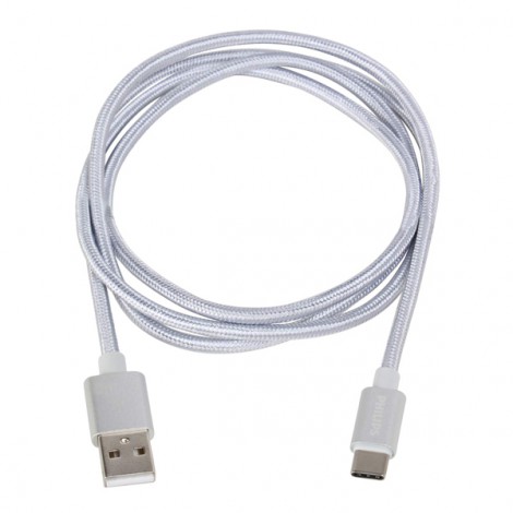 Cable USB 2.0 sang Type-C PHILIPS DLC2528N/97 dài 1.2m