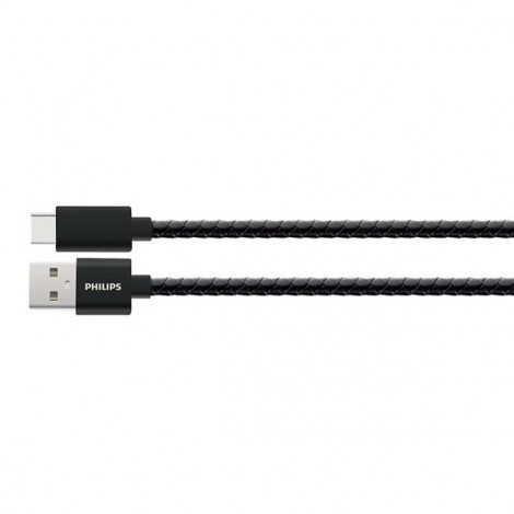 Cable USB 2.0 sang Type-C PHILIPS DLC2538B/97 dài 1.2m