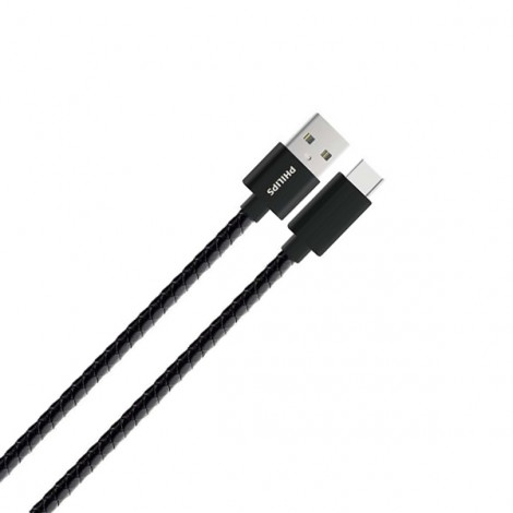 Cable USB 2.0 sang Type-C PHILIPS DLC2538B/97 dài 1.2m