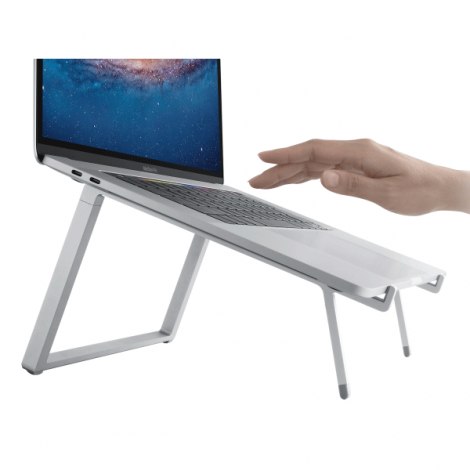 Giá đỡ tản nhiệt Laptop Rain Design (USA) MBAR PRO + FOLDABLE - RD10084 (Màu Silver)