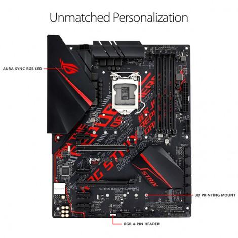 Mainboard ASUS ROG STRIX B360-H GAMING