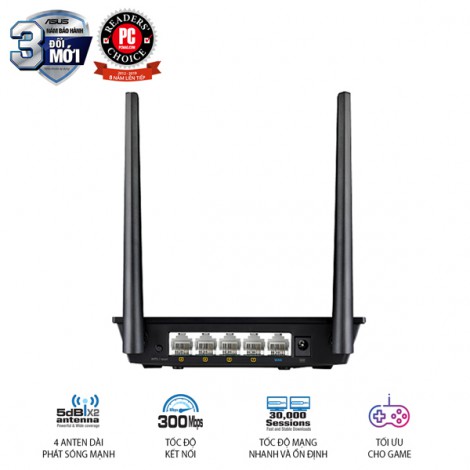 Router Wifi/ Repeater Asus RT-N12+