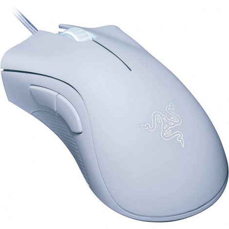 Chuột có dây Razer DeathAdder Essential Ergonomic Wired Trắng(White) RZ01-03850200-R3M1