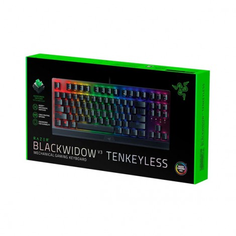 Bàn phím cơ Razer BlackWidow V3 Tenkeyless-Mechanical (RZ03-03490100-R3M1)